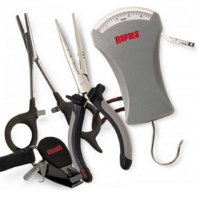 Комбо-набор RAPALA 10 (плоскогубцы; щипцы; безмен; кусачки) RTC-6PFSC Комбо-набор RAPALA 10 (плоскогубцы; щипцы; безмен; кусачки) RTC-6PFSC