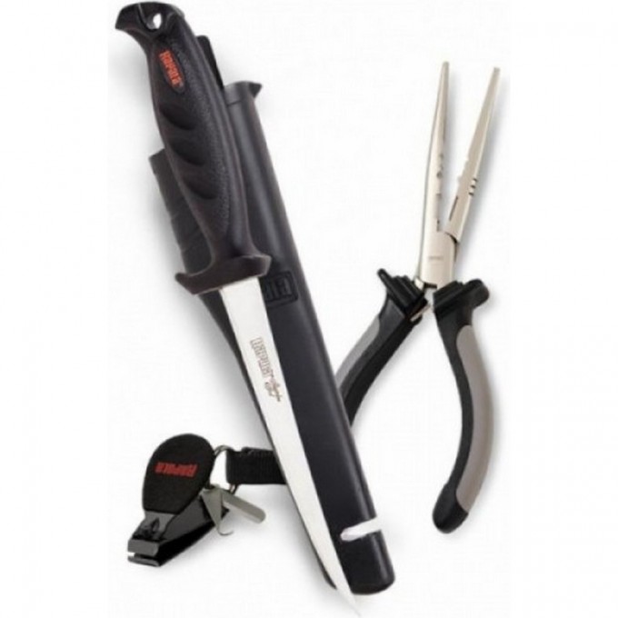 Комбо-набор RAPALA 8 (плоскогубцы (16 см.); фил. нож Falcon c ножнами; кусачки) RTC-6P136C Комбо-набор RAPALA 8 (плоскогубцы (16 см.); фил. нож Falcon c ножнами; кусачки) RTC-6P136C