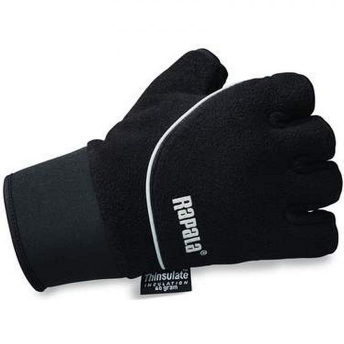 Перчатки RAPALA Stretch Half Finger RSGHF-XL Перчатки RAPALA Stretch Half Finger RSGHF-XL