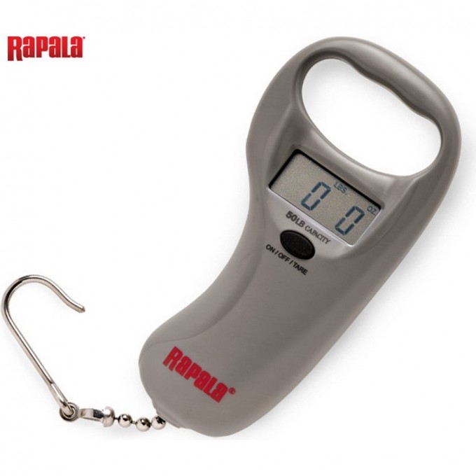 Весы рыболовные электронные RAPALA Digital Scale RSDS-50 Весы рыболовные электронные RAPALA Digital Scale RSDS-50