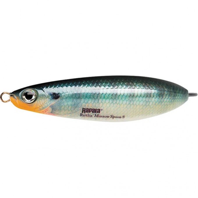 Блесна-незацепляйка с шумовой камерой RAPALA Rattlin RMSR08-BG Блесна-незацепляйка с шумовой камерой RAPALA Rattlin RMSR08-BG